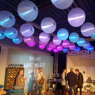 Led lampionnen LOL Festival 
