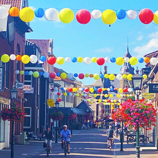 Nylon Lampionnen centrum Gennep