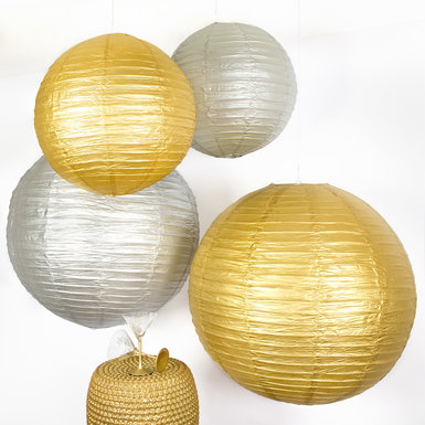 Metallic lampionnen