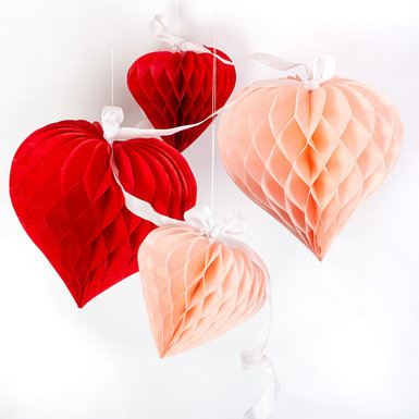 Hartvormige honeycombs