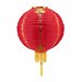 Traditionele Chinese Lampion 50cm - Nylon Rood