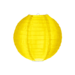 Nylon lampion geel 25cm