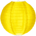 Nylon lampion geel 80cm