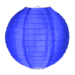 Nylon lampion donkerblauw 50cm
