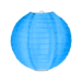 Nylon lampion lichtblauw 35cm