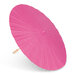 Parasol roze gemaakt van papier en bamboe