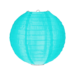 Nylon lampion ijsblauw 35cm