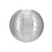 Nylon lampion zilver 25cm