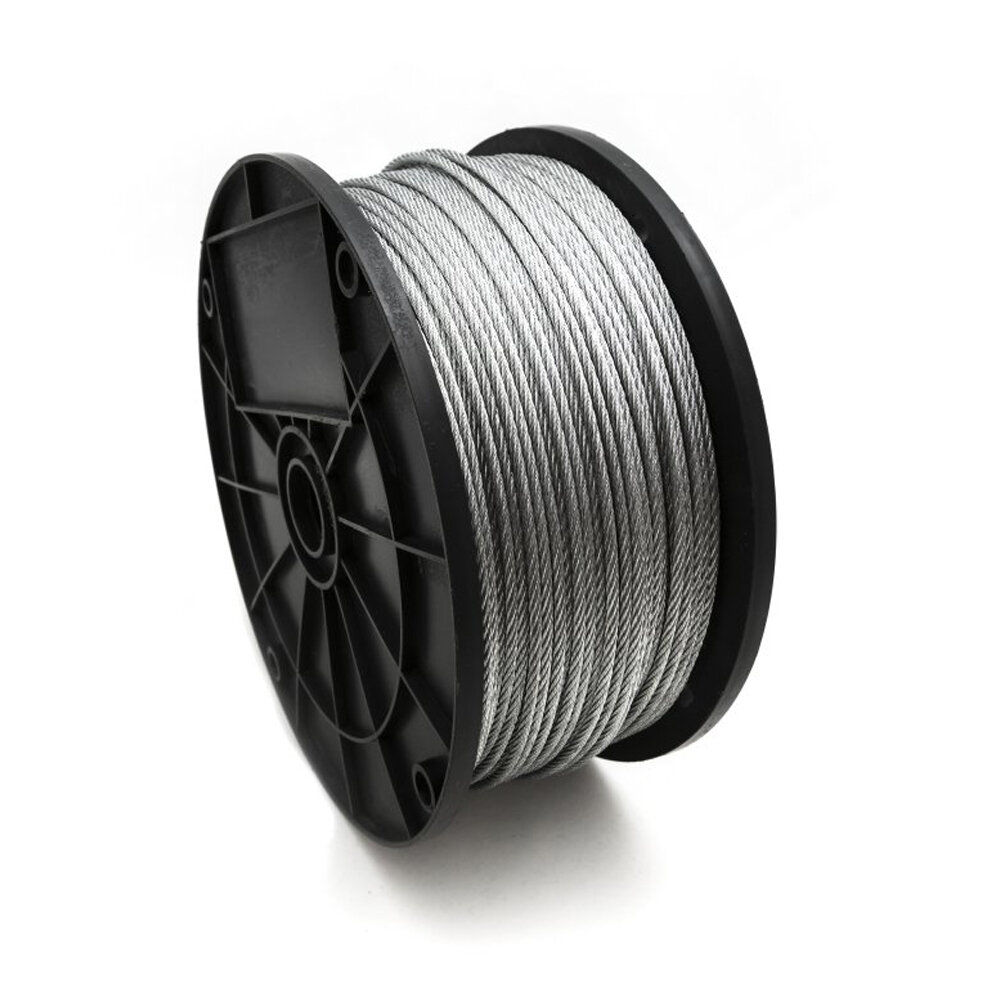 Stahlseil 3 mm verzinkt, 200 Meter