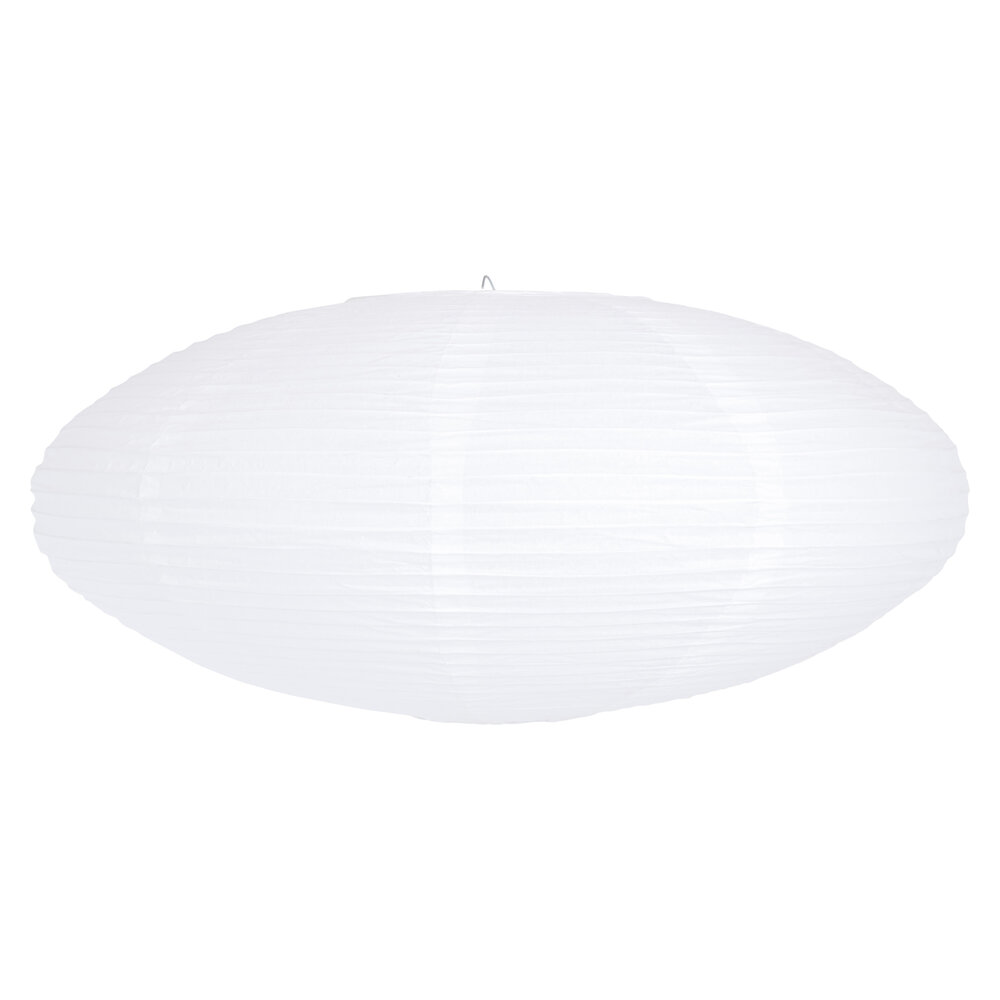 Ovale Papierlaterne 50 cm