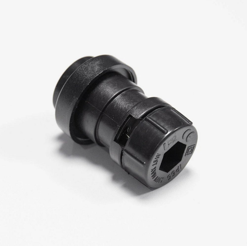 Losse E27 fitting incl. afdichtring (met inbusdop)