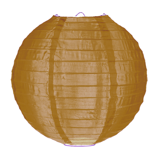 Nylon lampion Karamel 50cm
