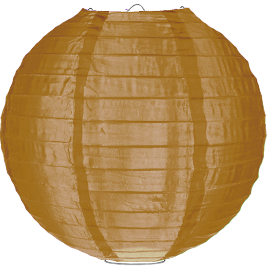 Nylon lampion karamel 80cm
