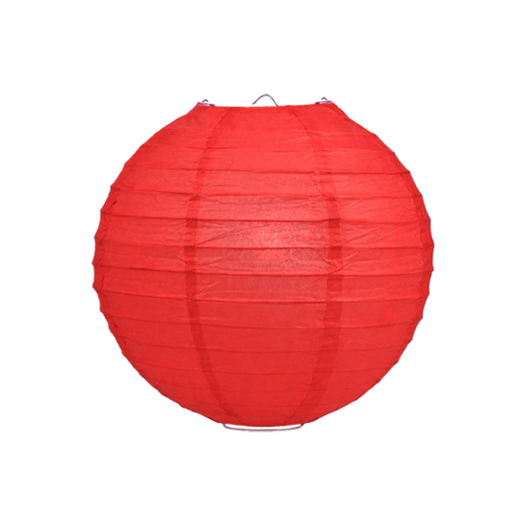 Traditioneel Leerling Gymnastiek Lampion rood 25cm | Lampionwebshop - Lampionwebshop