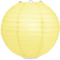 Lampion lichtgeel 80cm