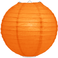 Lampion oranje 80cm