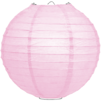 Lampion lichtroze 80cm