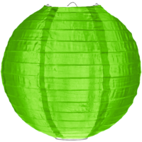 Nylon lampion groen 80cm