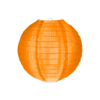Nylon lampion oranje 25cm