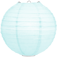 Lampion kristalblauw 75cm