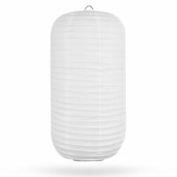 Lampion cilinder wit 35 x 65cm