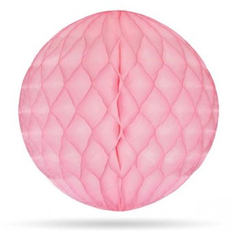 Honeycomb licht roze 36cm