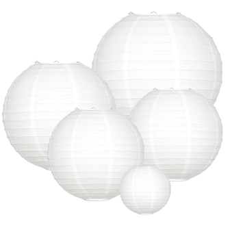 Lampionpakket - Basic White - 20-delig