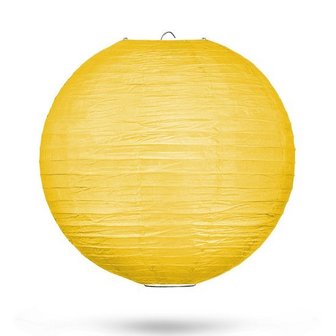 Lampion geel 35 cm