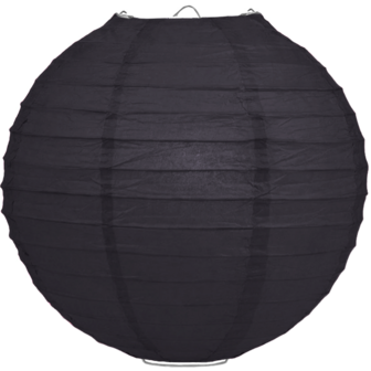 Lampion zwart 80cm