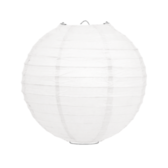 Gelovige Vast en zeker Ontevreden Lampion wit 35cm | Lampionwebshop - Lampionwebshop
