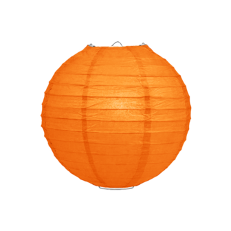 Lampion oranje 25cm