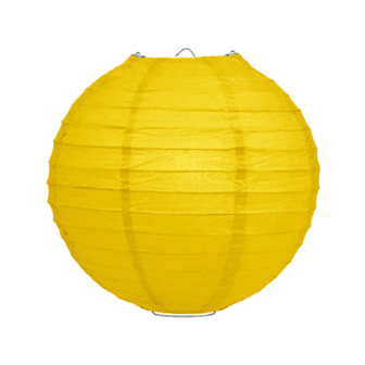 Lampion okergeel 35cm