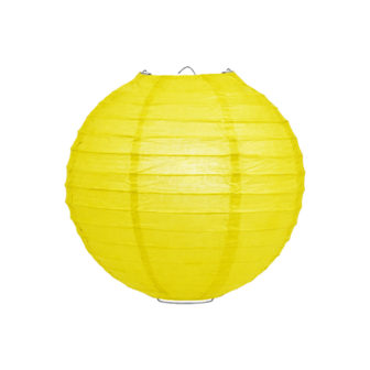 Lampion geel 25cm
