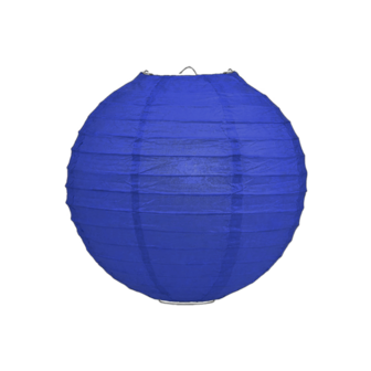 Lampion donkerblauw 25cm