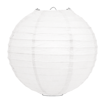 Lampion wit 50 cm