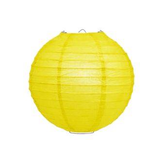 Lampion geel 25 cm