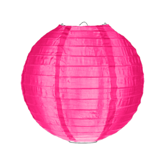 Nylon lampion roze 35cm