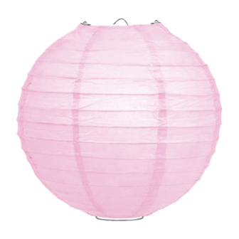 Lampionpakket - Papier - Pink &amp; Silver - 10-delig