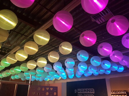 Led lampionnen LOL Festival