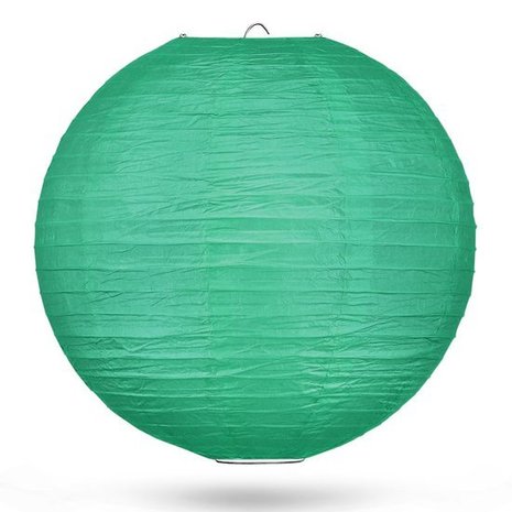 Lampion donkergroen 35 cm