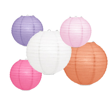 Lampionpakket - Papier - Spring Pastel