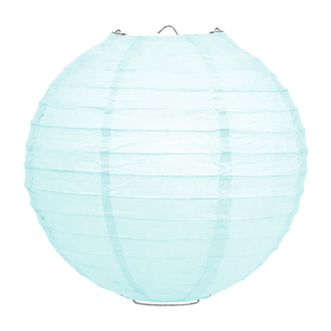 Lampionpakket - Papier - Dusty Blue & Gold - 40-delig