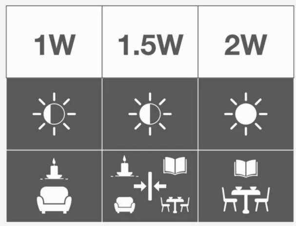 Prikkabel set 10 meter met LED lampen met LED's in bodem