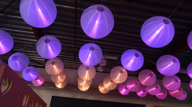 Led lampionnen LOL Festival