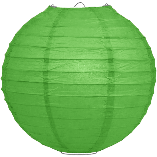 Lampion groen 80cm
