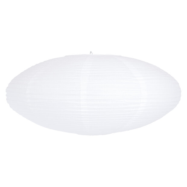 Ovale Papierlaterne 50 cm