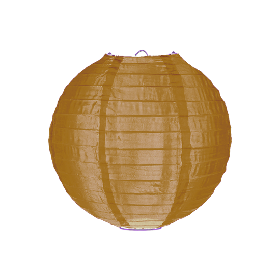 Nylon lampion Karamel 25cm