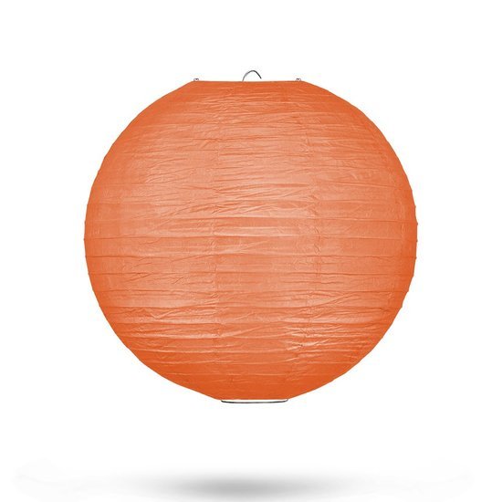 Lampion zalmroze 25cm