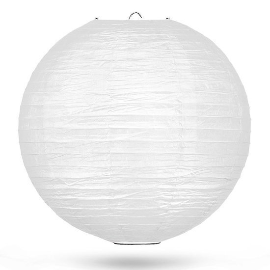 Lampion wit 50 cm