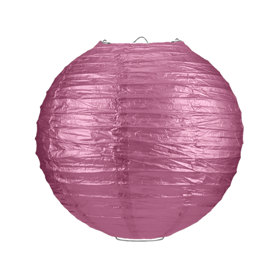 Lampion ros&eacute;goud 35cm